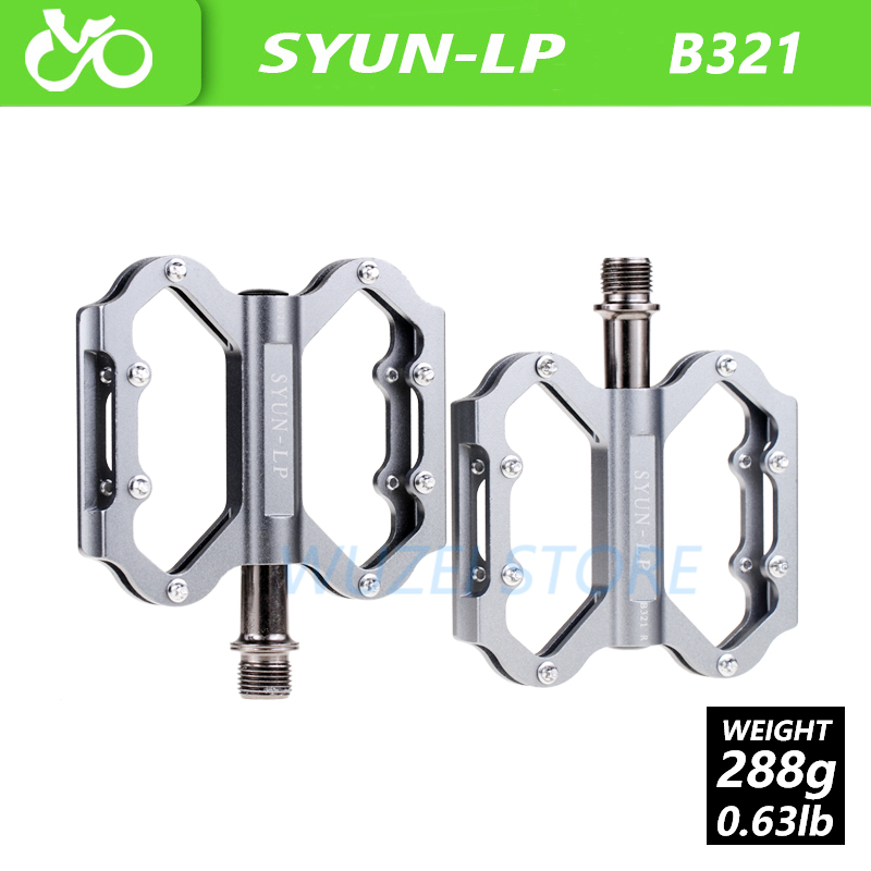 SYUN_LP Ultralight Verzegelde Fiets Pedaal Cnc Aluminium 3 Lagers Anti-Slip Pedaal Voor Mtb Weg Mountainbike Fietsen Accessoires