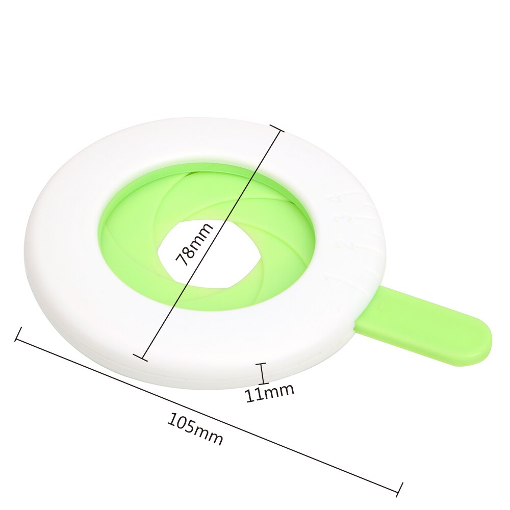Pasta Noodle Measuring Tool Adjustable Spaghetti Measure Plastic Controller Tool