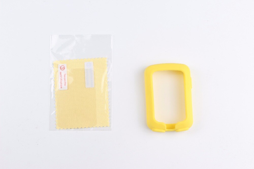 Borde de ciclismo al aire libre 820 funda protectora de goma de silicona para ordenador + película protectora para pantalla LCD para Garmin Edge 820