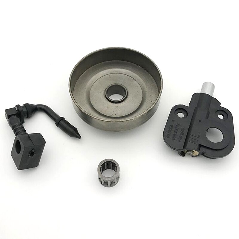 3/8 pouces tambour d'embrayage pignon Kit pompe à huile pour partenaire 350 351 352 370 371 390 420 tronçonneuse pièces de rechange 530047061: Default Title