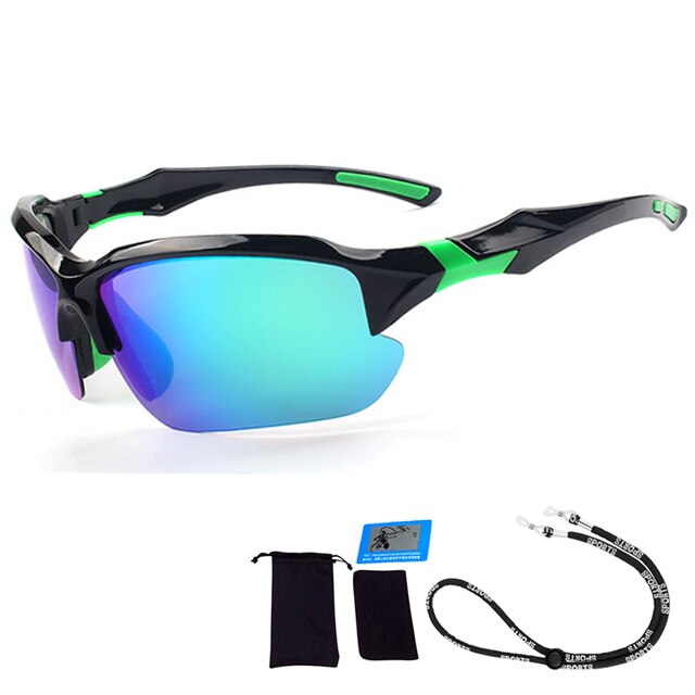Lunettes de soleil polarisées classiques pour homme, verres solaires pour la conduite, le Camping, la randonnée et la pêche, UV400, 2022: Green