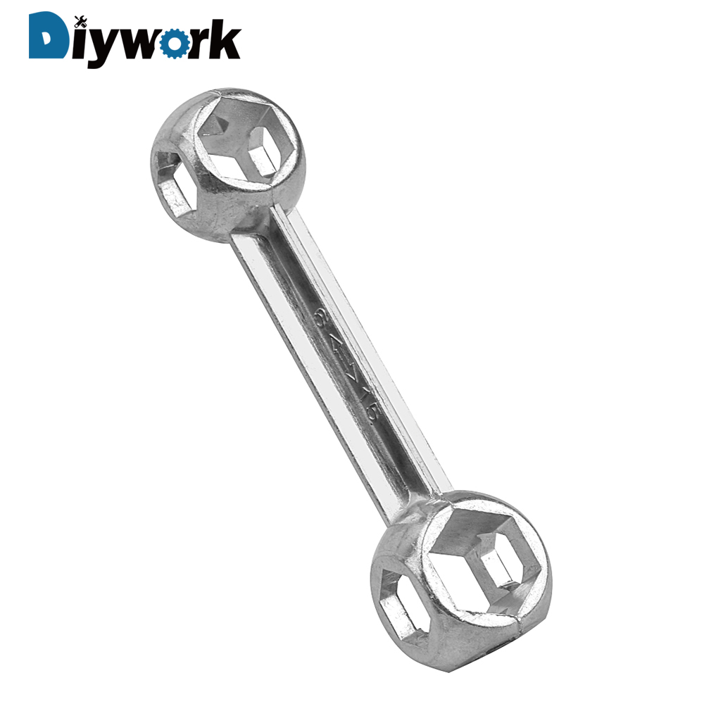 Diywork Cross Driehoek Wrench Key Voor Train Elektrische Lift Valve Bone Type Inbussleutel Spanner 6/7/8/9/10/11/12/13/14/15 Mm