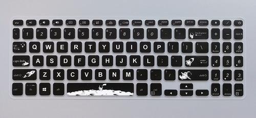 Laptop Toetsenbord Cover Voor Asus Asus X515 Toetsenbord Film Laptop15 Ultra-Dunne Tpu Bescherming 15.6-Inch Laptop Beschermende film: type3