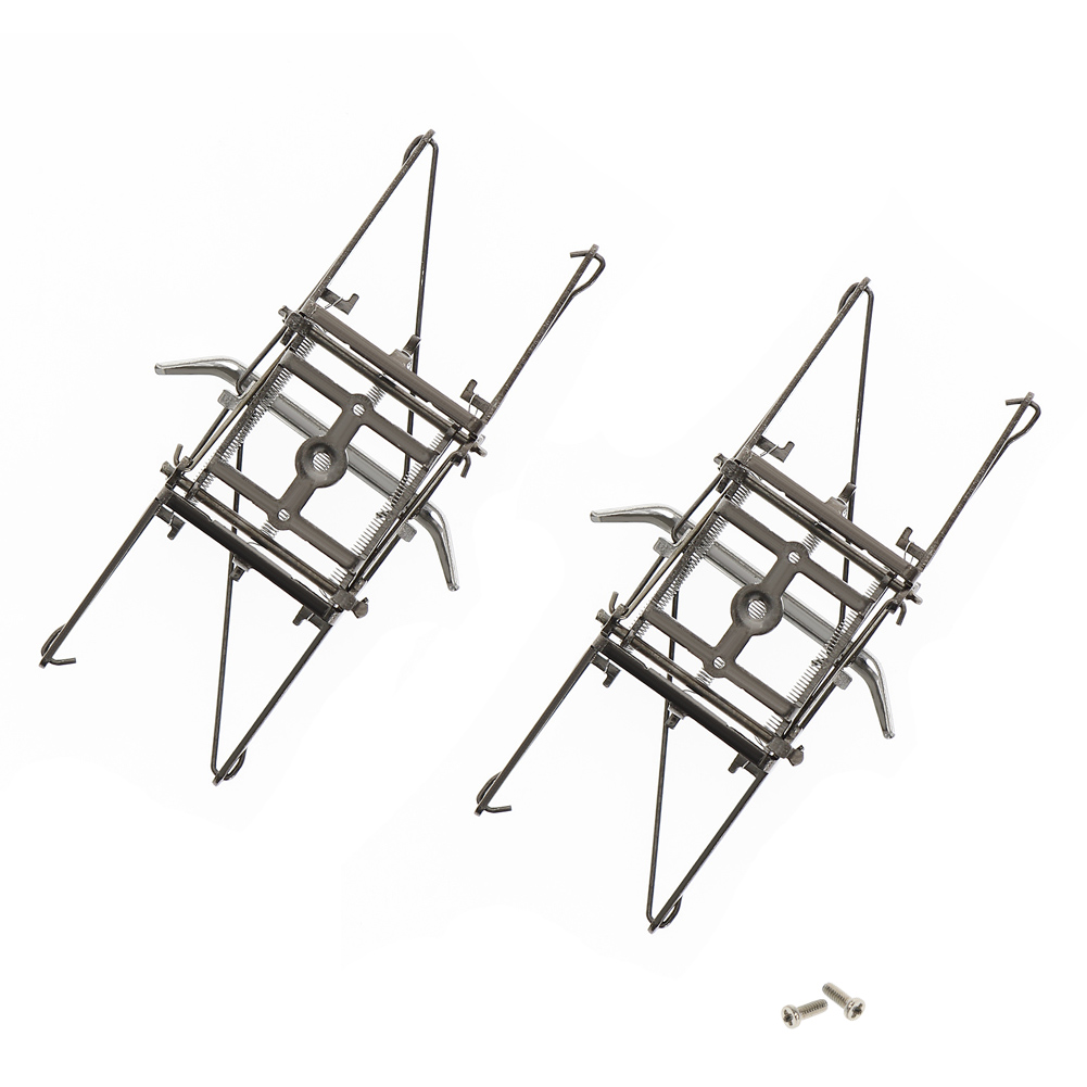 HP2587 Model Railway 2pcs HO Scale 1:87 Arm Pantograph Bow Electric Traction Antenna Part