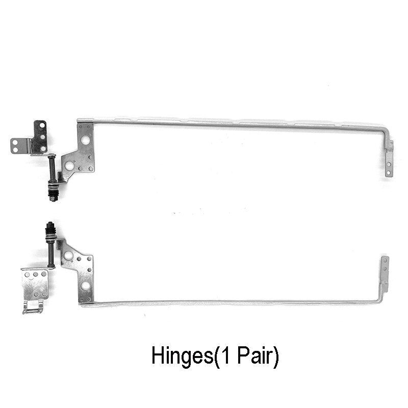 Coque arrière LCD pour ordinateur portable Lenovo, compatible avec IdeaPad 320 – 15 320-15IKB 320-15ISK 320-15ABR, lunette avant, charnières repose-paume, boîtier inférieur blanc: Hinges(1 Pair)