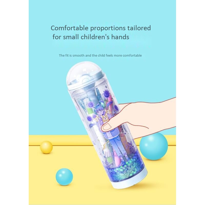 Nbx Transparante Etui Leuke Tumbler Estuche Escolar 360 Graden Pencilcase Scolaire Lifting Schoolbenodigdheden