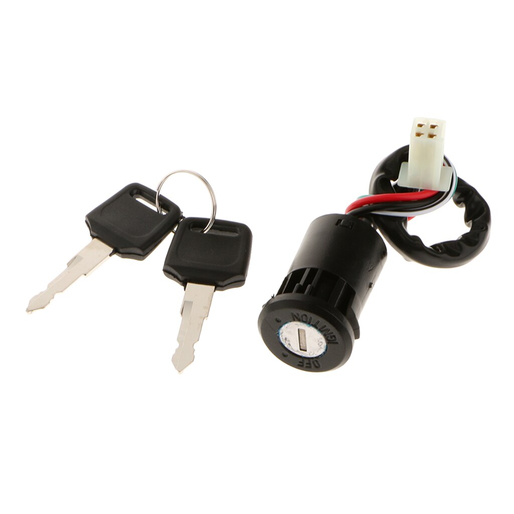 4 Wire Ignition Key Barrel Switch 50 110cc 125cc 150cc Quad