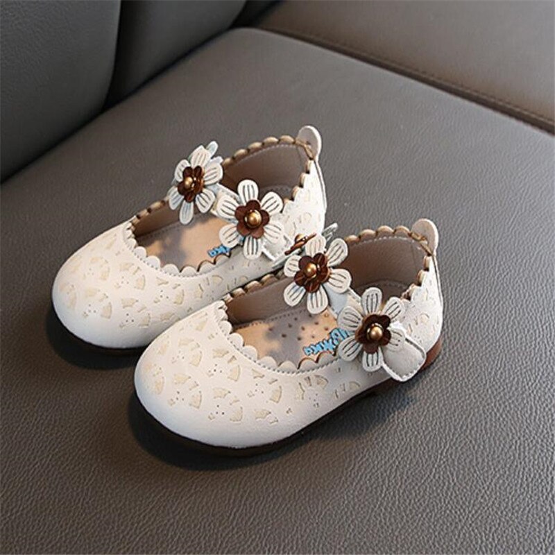 Leuke Mode Meisjes Kinderen Leren Enkele Schoenen Voor Peuters Kids Prinses Schoenen Voor Kinderen Platte Zachte Party Dansen Schoenen