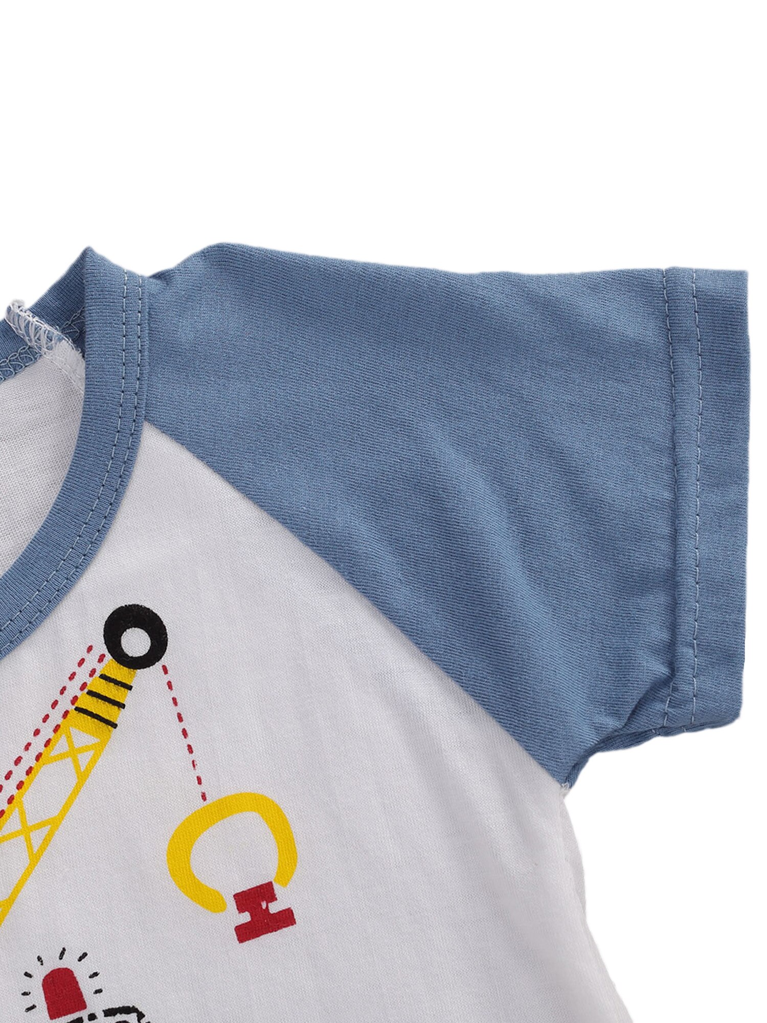 Kinderen Cartoon Print Korte Mouw T-shirt Baby Jongens Zomer Mode Katoenen Trui Tops Tees