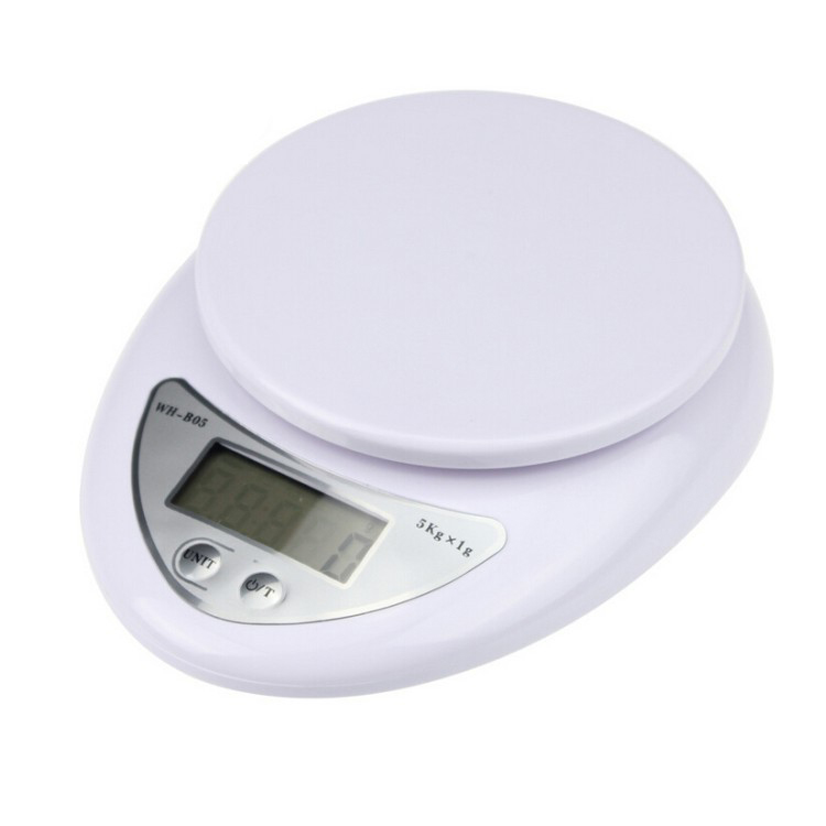 Balance numérique postale Portable, 5kg/1g, LED pour mesurer les aliments, de cuisine, LED poids