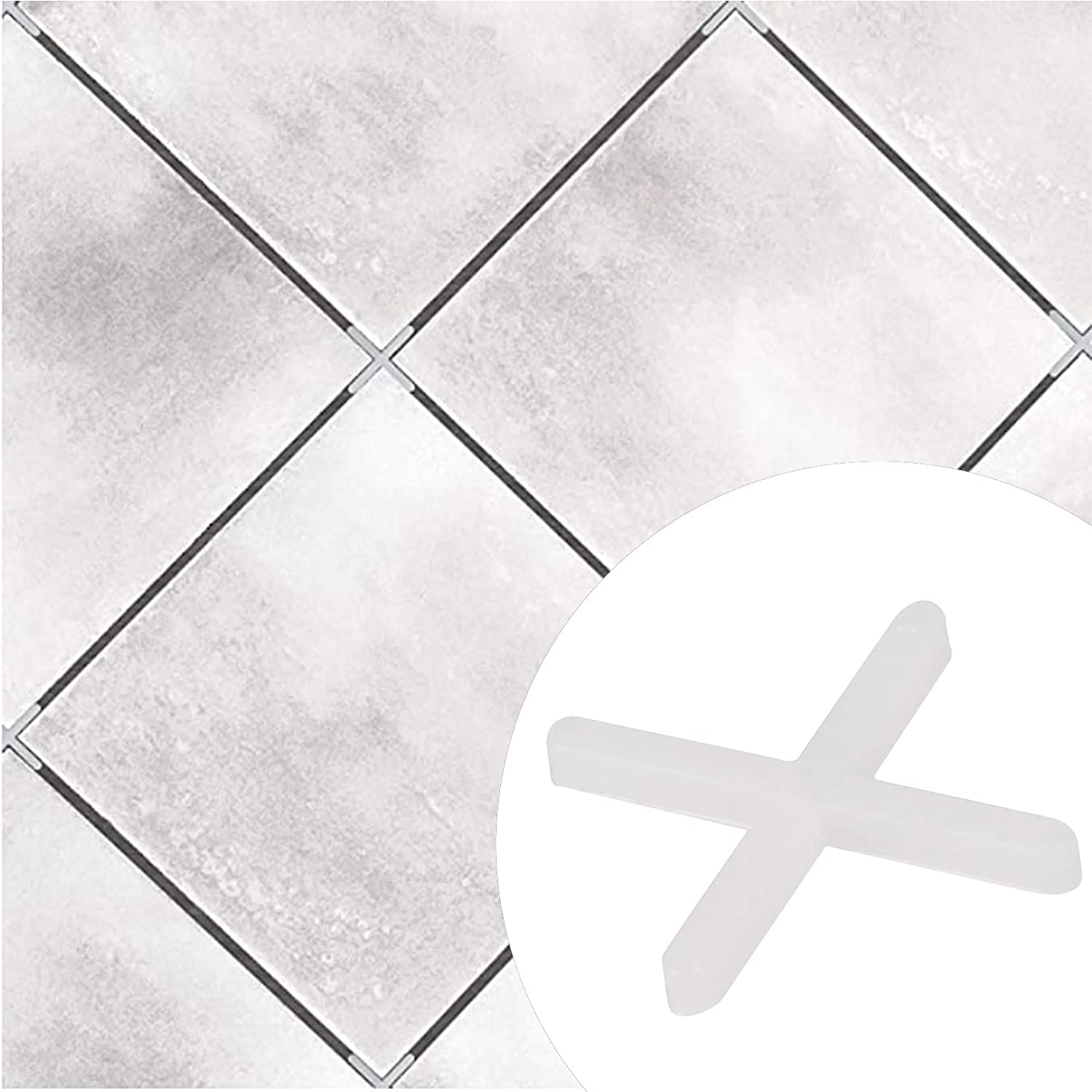 100 PCS tile levelling system kit reusable tile levelling set adjustable tile spacer with special key 200 tile cross tile