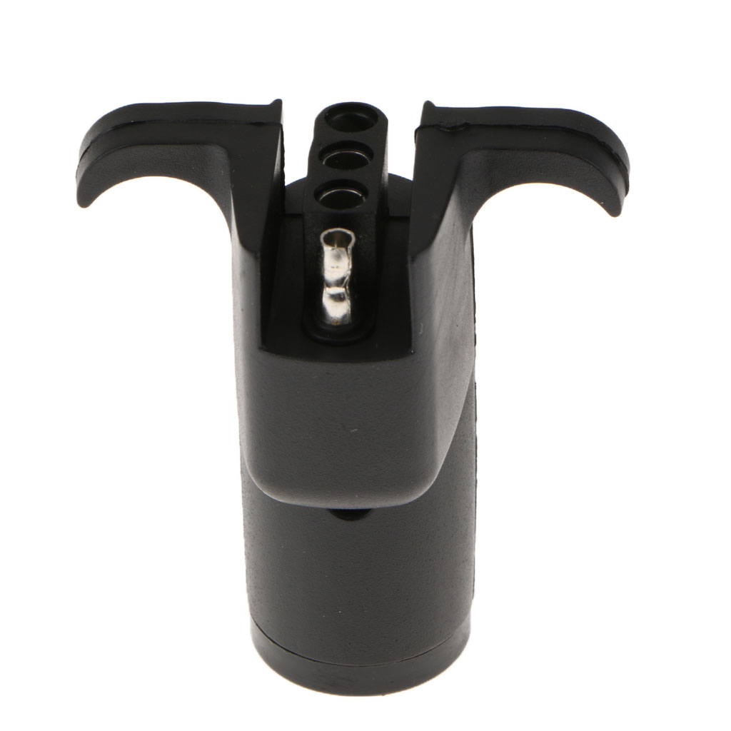 Twin Connector Wiring Towing Converter Trailer Adaptor 6 Pin To 4 Pin