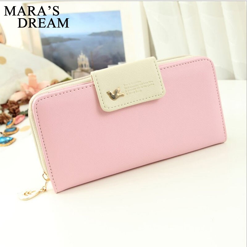 Mara's Dream Women's Wallet Leather Clutch Bag Hasp Wallet Zipper Long Purses Card Holder Fortnite Cosmetic Handbags