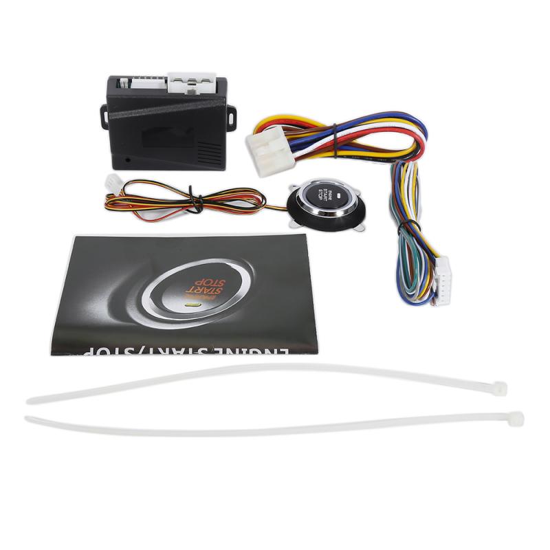 Universal DC 12V Car Start Stop Button Engine Push Start Button Alarm RFID Lock Keyless System Theft Protection System