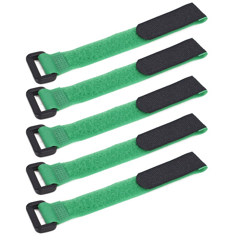 5pcs Bicycle Handlebar Strap Holder Cycling Flashlight Tie Rope Bandages Universal Nylon Sticky Tie Fixed Items Bike accessories: 20X200mm green