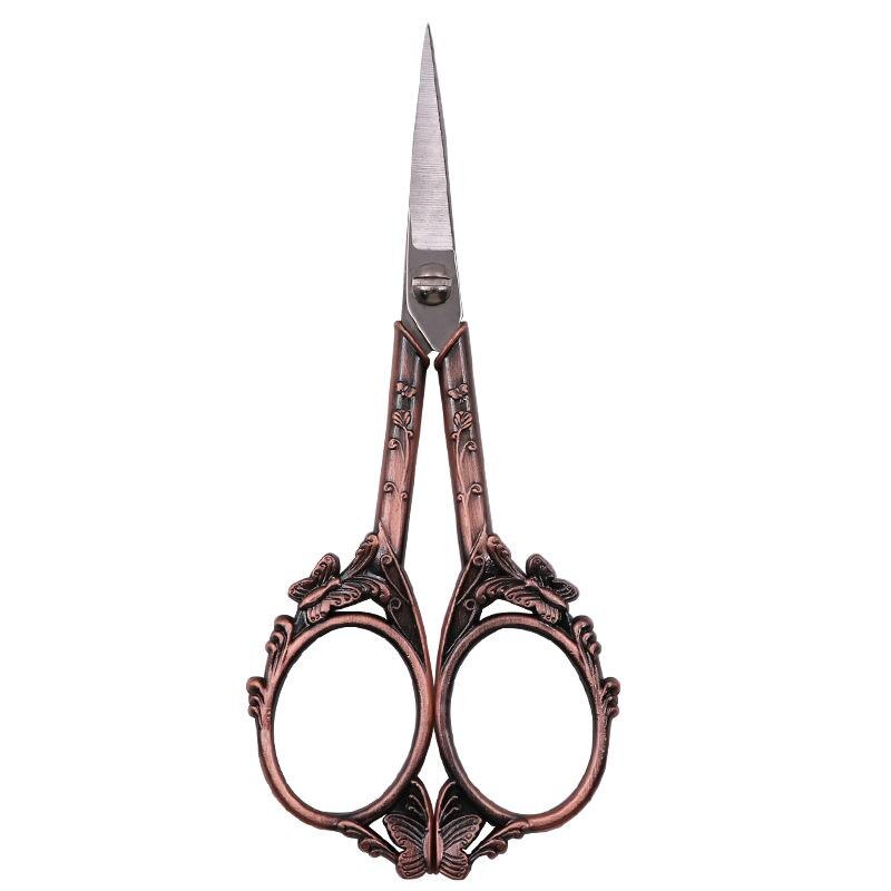 Retro Peacock Needlework Tailor Scissors Antique Vintage Thread Embroidery Stainless Steel Scissors For Sewing Supplies Tool: 07-12cm