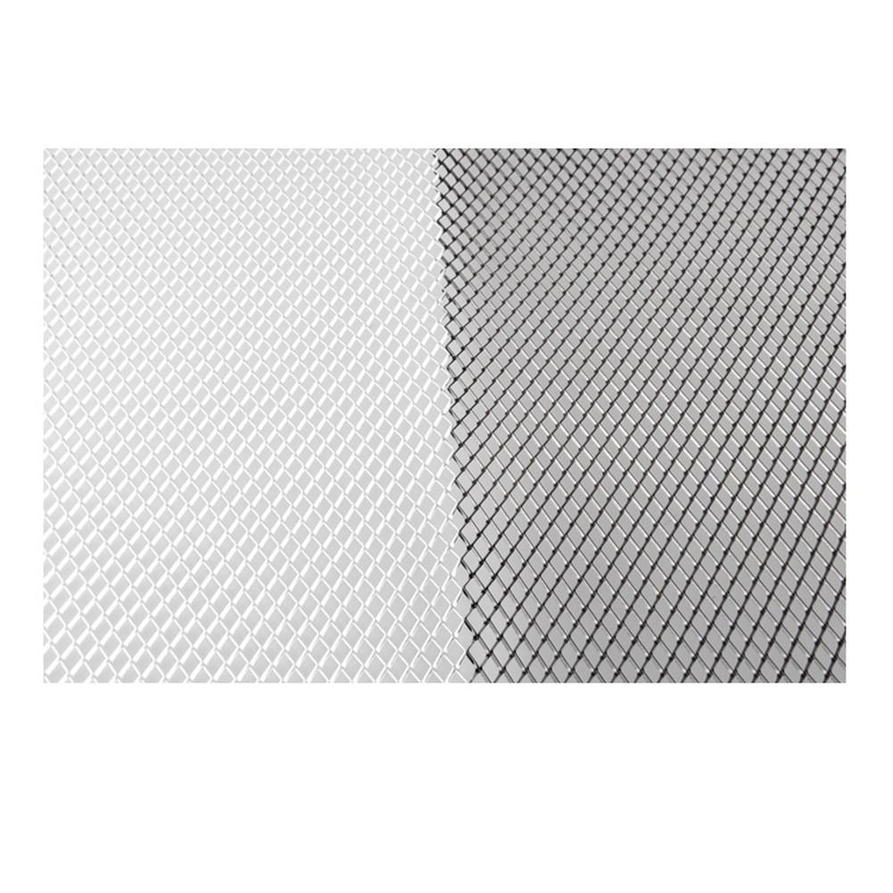 Universal aluminium bil fordon svart kaross galler nät mesh grill sektion biltillbehör ankomster