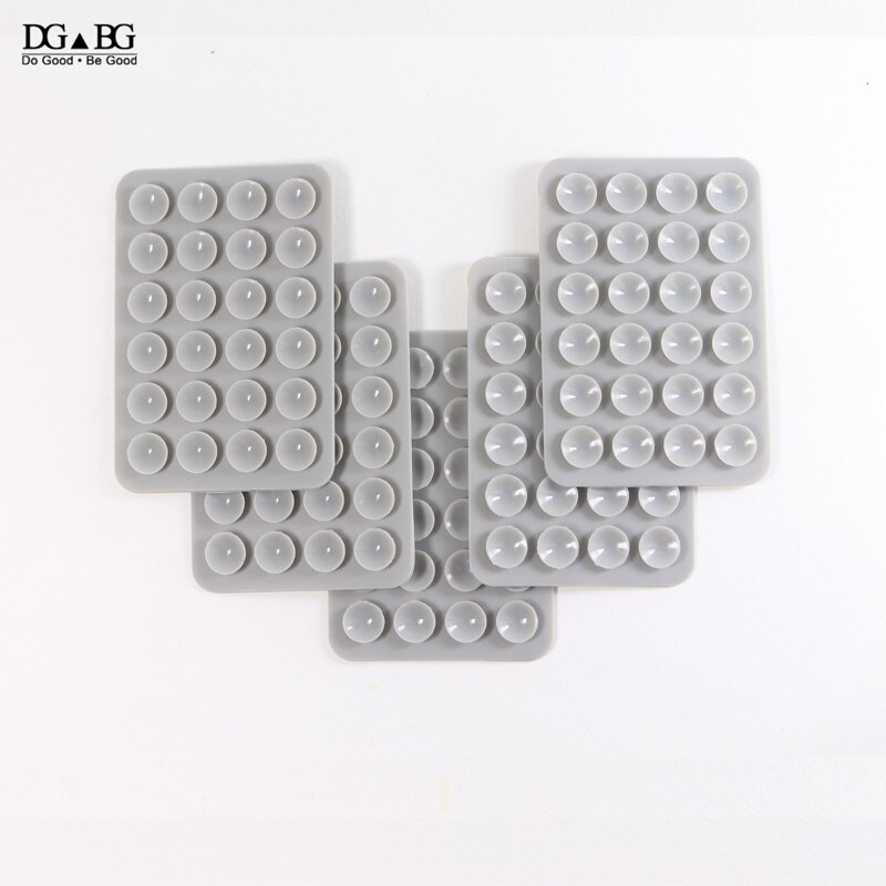 Silicon Rubber Sucker Cup Plastic Suction Cup Non Slip Mat Conveniently Mobile Phone Holder Backed 3M Glue Sucker Pad
