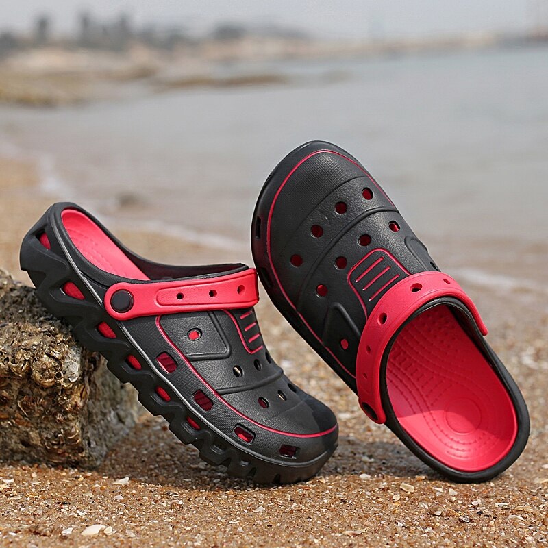 Originele Tuin Slippers Band Sneldrogend Water Schoenen Mannen Jelly Sport Zomer Strand Aqua Slipper Outdoor Sandalen Muilezels Schoenen
