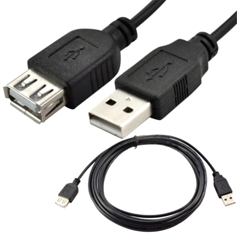 150/100cm USB Extension Cable Super Speed USB 2.0 Cable Male to Female Extension Charging Data Sync Cable Cord Extender Cord