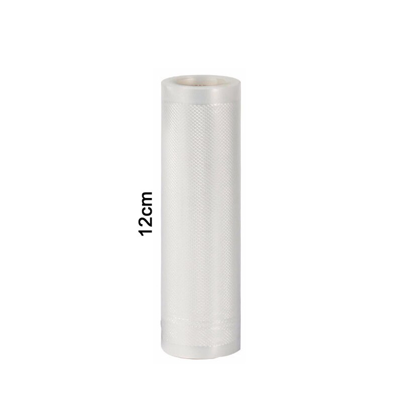 Vacuum Packing Rolls for sealer Food Saver packer roll bags for sealing machine Plastic Household Kitchen Storage bag 12*500cm: 12x500cm