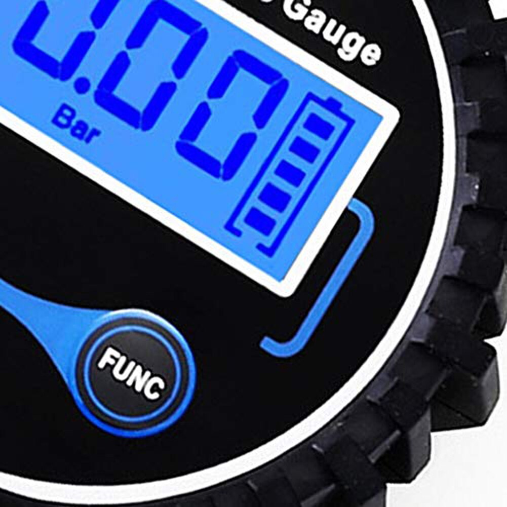 Tire Pressure Monitoring System LCD Digital Tire Pressure Gauge Car Bike Motorcycle Tyre Tester Air PSI Meter 1/8NPT Car Access
