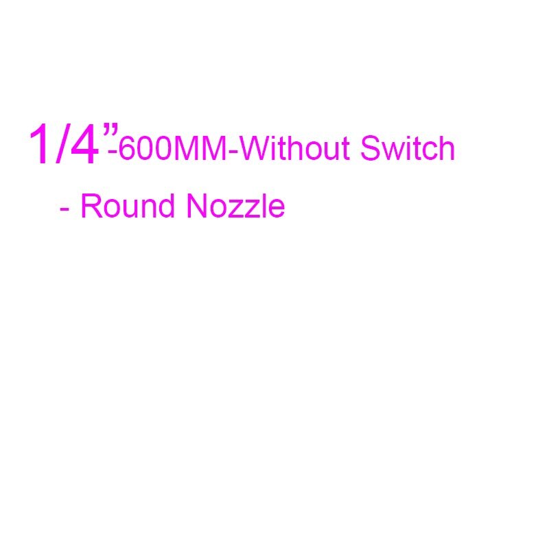 1/4" Flat Nozzle Lathe Cooling Tube Round Nozzle Plastic Flexible Water Oil Coolant Pipes Hoses for CNC Machine: TYPE D