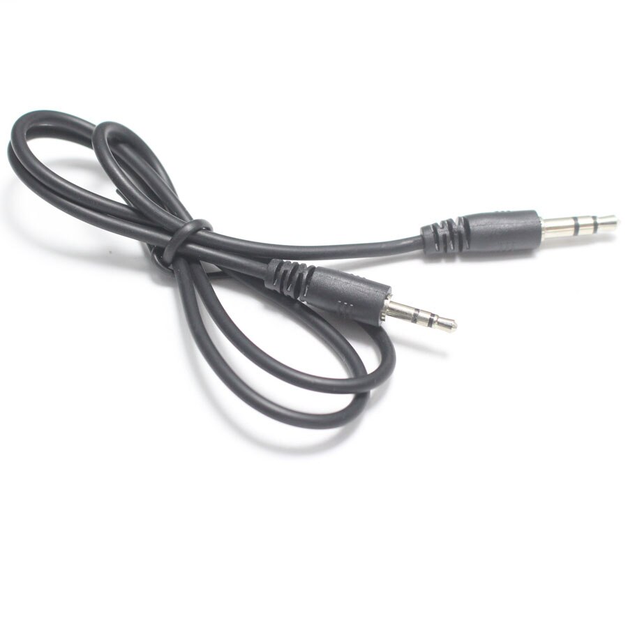 EClyxun 1pcs Stereo 2.5mm to 3.5mm Plug 3/4 pole Male Headphones Headset Car AUX MP3 Jack Socket Cable for MP3 MP4 Headphone