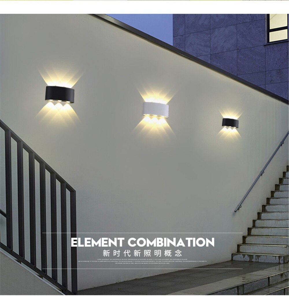 Ip65 outdoor wandlampen 2W 4W 6W 8W outdoor led lamp