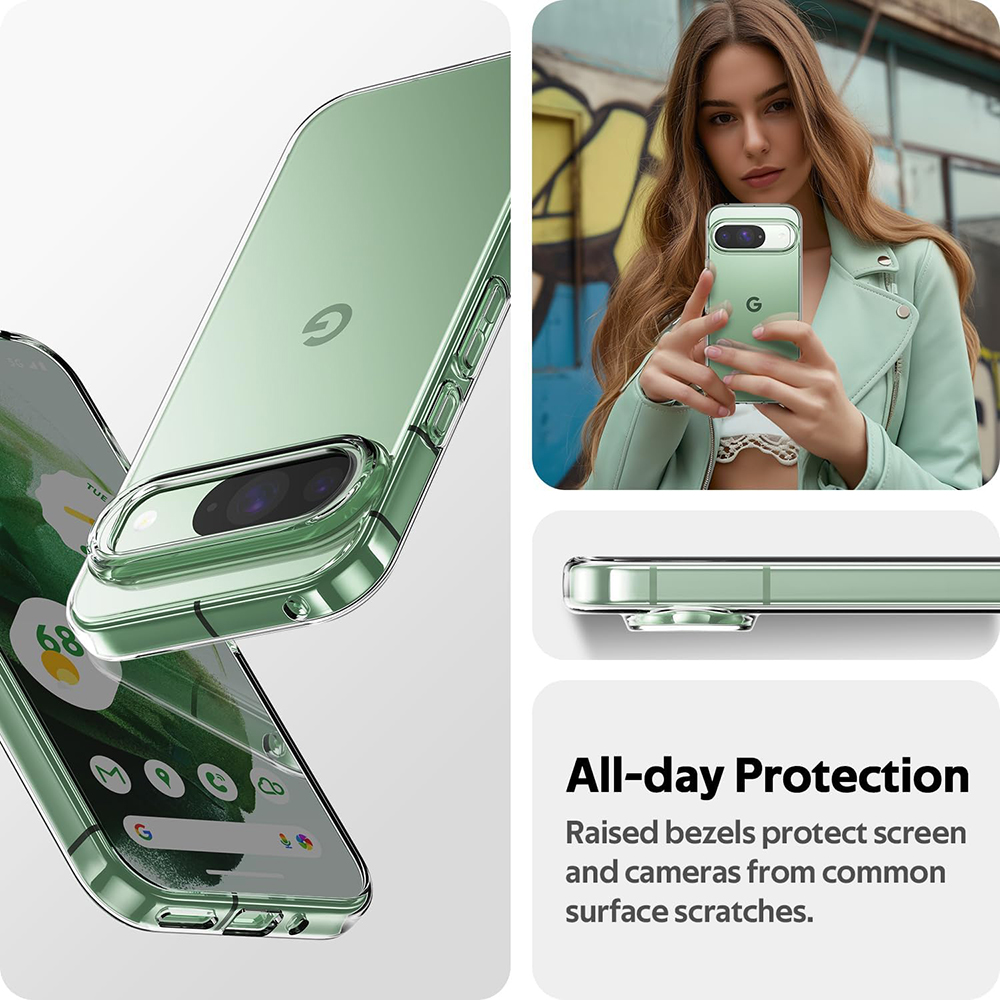 Capa ultrafina de silicone macio para google pixel 9 8a 8 7 7a 6a 6 pro xl capa traseira transparente para google 8 a 9 xl
