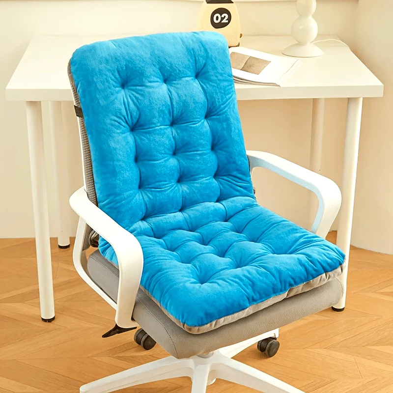 Het verdikte kussen is ergonomisch ontworpen met zachte rugsteun, geschikt voor langdurig zitten en huisdecoratie