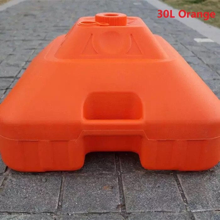 Outdoor fishing camping sunshade umbrella stand water sand fill plastic umbrellas support tripot quad steel structure: water tank support 3