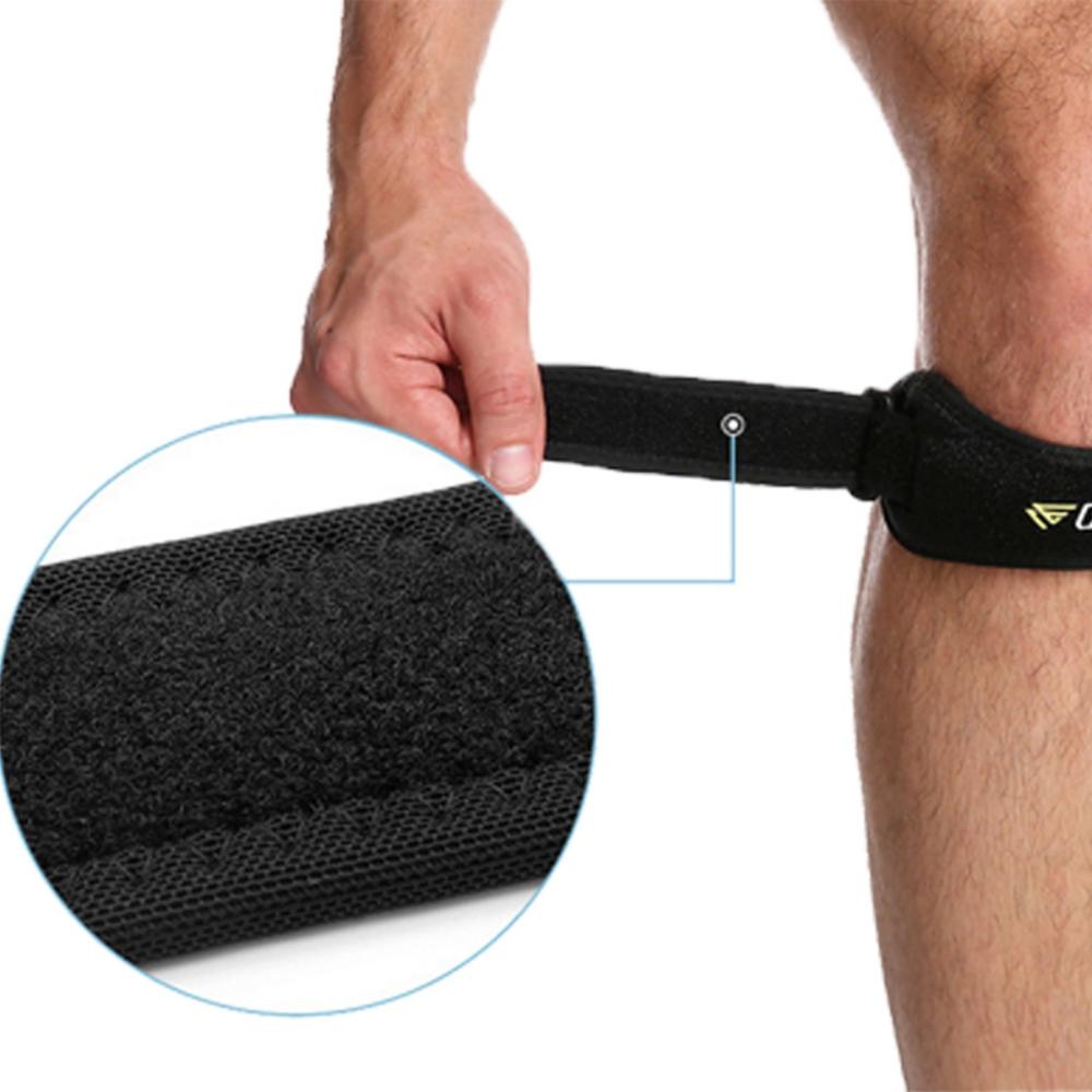 Outdoor 1 Pcs Verstelbare Patella Knie Pees Strap Protector Guard Ondersteuning Pad Gordel Sport Knie Brace Pijnbestrijding Guard Strap