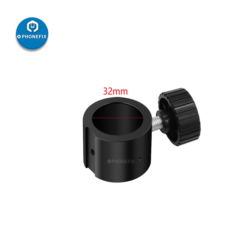 32mm/25mm Industry Stereo Microscope Limit Fix Position Ring Holder Metal Column Pillar Bar Adapter With Screw Microscopio Parts: 32mm