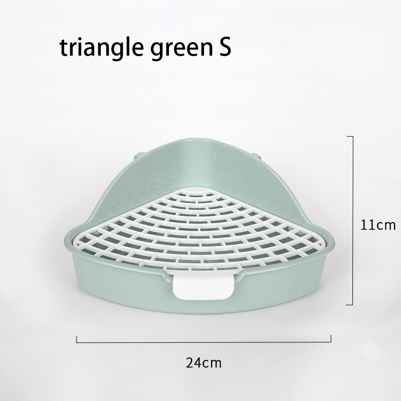 Bandejas de plástico para esquina de conejo, – Grandado