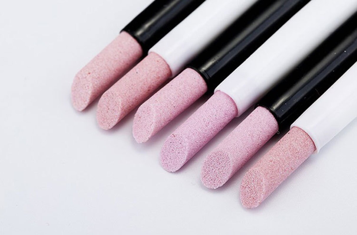 Stone Nail File Nail Buffer Art Tools Cuticle Remover Trimmer Pedicure Manicure Files polish nail effectively exfoliate Polish