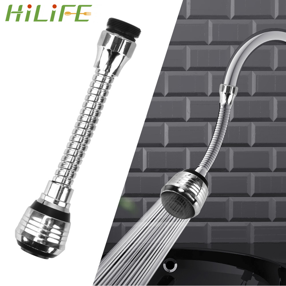 HILIFE Wasser sparen 2 Modi Einstellbar Filter klopfen Adapter 360 Grad Rotierenden Bubbler Wasserhahn Verlängerung Hochdruck Düse