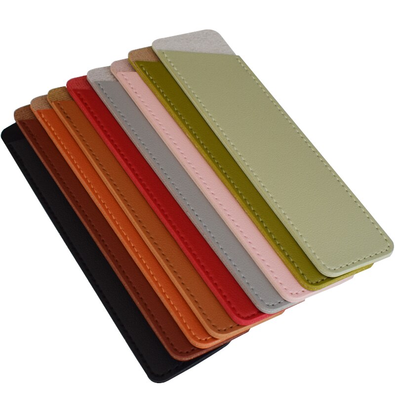 PU Leather Pen Protection Cover Holder Soft Pencil Case Writing Materials Pencilcase Stationery Office School Supplies