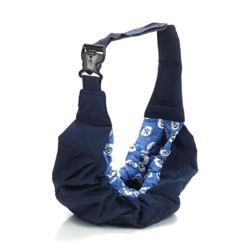 Portabebés ajustable para recién nacido, mochila ergonómica de un hombro de algodón con eslinga, bolsa de alimentación para bebé, anillo