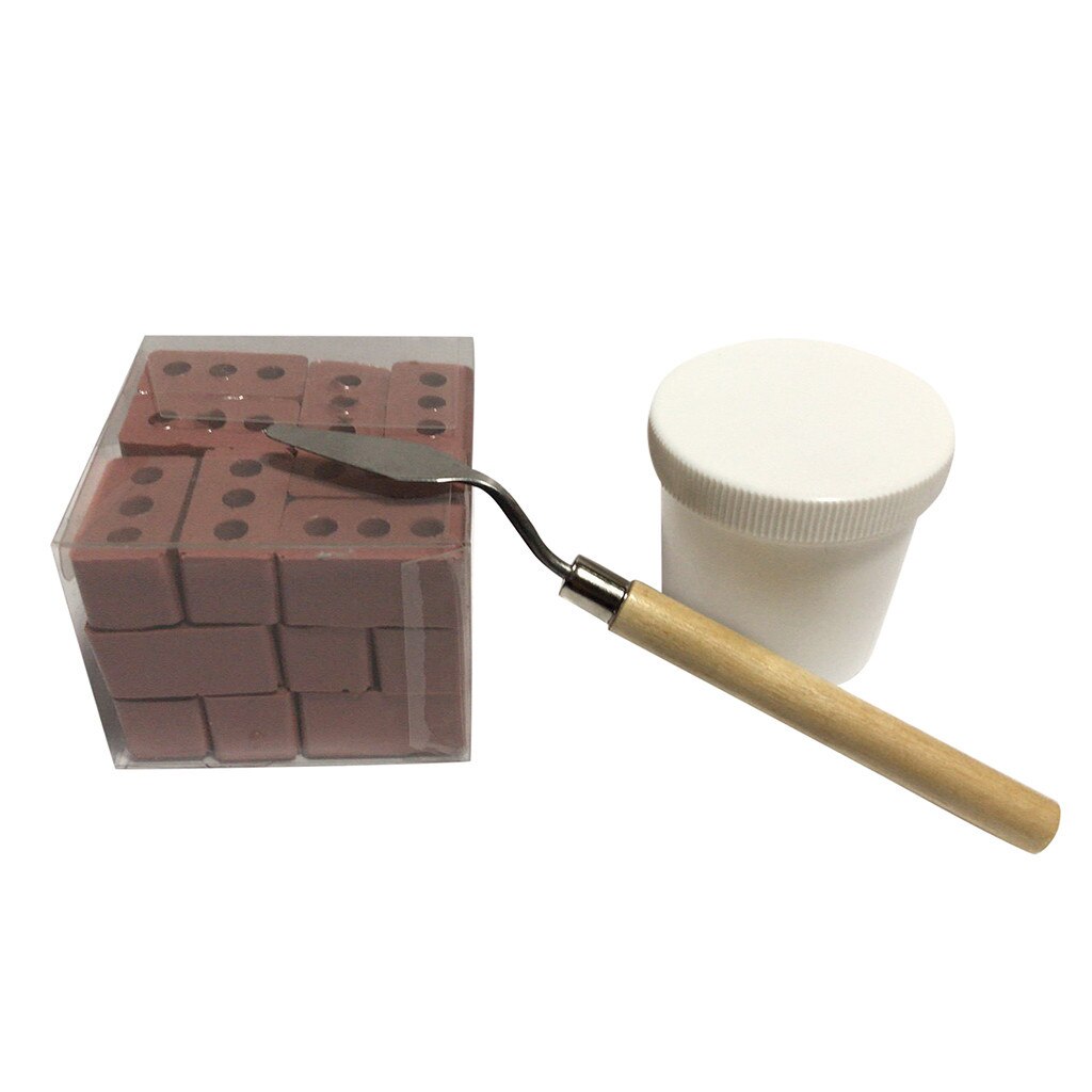 Kids Toys Miniature Pretend Mini Toy shovel Let You Build Your Own Tiny Wall Mini Bricks#p3