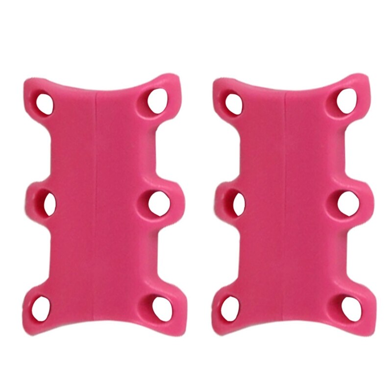 Keine-Krawatte Schuh Gürtel Schnürsenkel Verschluss Für lässig Sport Arbeit Schuhe Sneaker Männer Frauen 1 Paar magnetisch Schnallen Erwachsene freundlicher: M / S