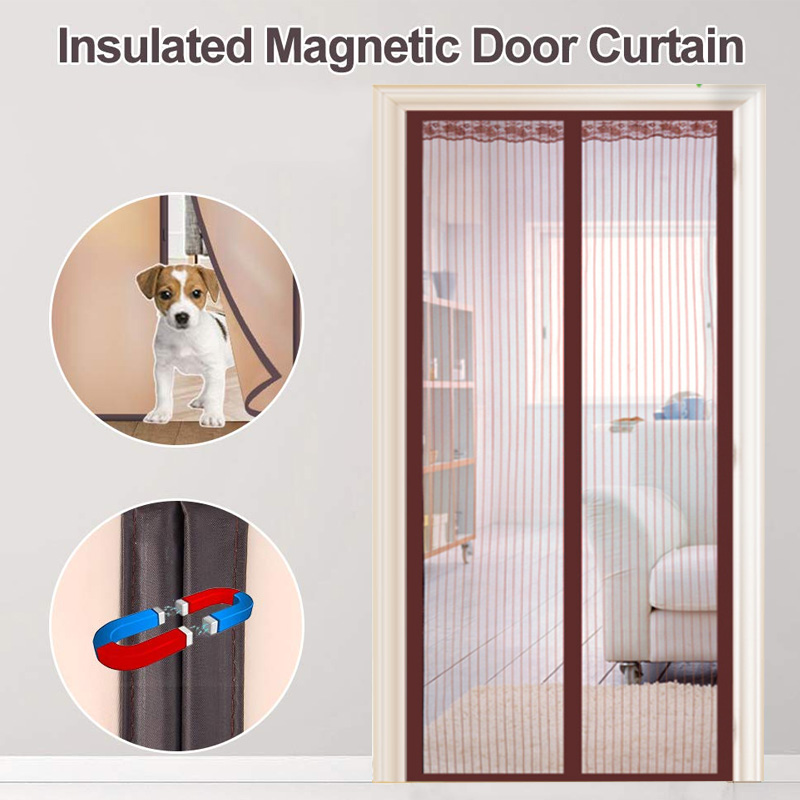 Magnetische Deur Gordijn Tijdelijke Deur Cover Anti Mosquito Wandeling Door Vrij voor Zomer SNO88