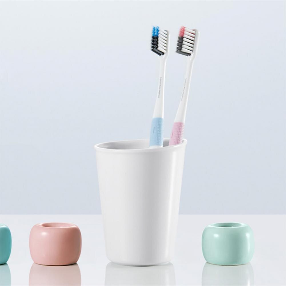 DR·BEI Toothbrush Ultra-fine Soft Bristles Gum Care Portable Bass Toothbrush for Travel