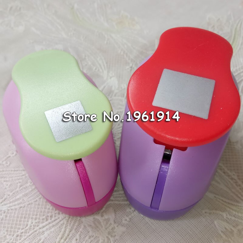 1 inch Square shape EVA foam punches paper punch for greeting card handmade DIY scrapbooking craft punch machine