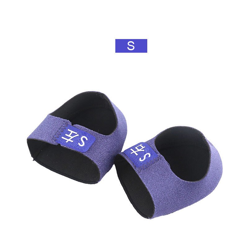 Gel Heel Pad Pain Relief for Plantar Fasciitis Sock Worn in Shoes Thin Heel Spur Protectors Heel Sleeves Foot Skin Care: S  Blue