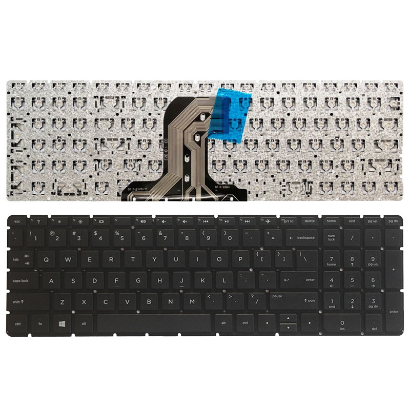US Laptop keyboard For HP pavilion 250 G4 255 G4 256 G4 250 G5 255 G5 256 G5 TPN-C125 TPN-C126 15-AC 15-AY 15-AF 15-BA