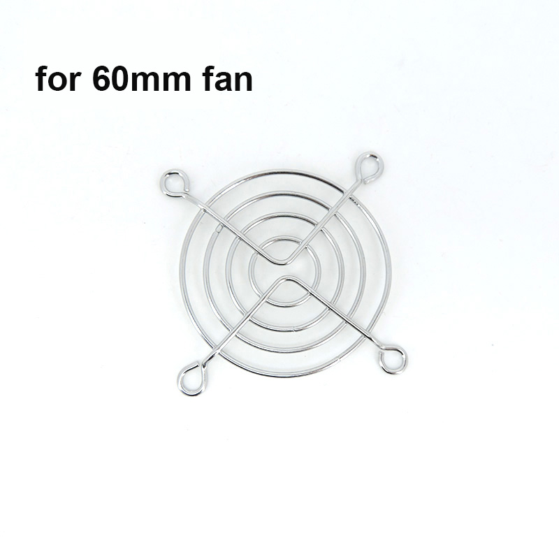 Protector de ventilador de refrigeración de CPU, parrilla protectora de Metal, cubierta de chasis de ordenador, red para ventiladores de refrigeración de 30mm, 40mm, 50mm, 60mm, 70mm, 80mm y 120mm: 2MM / GOLD
