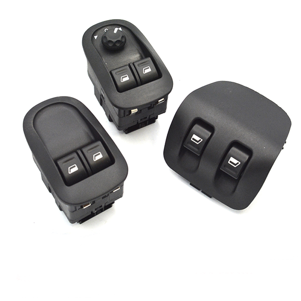 Elektrisch raam schakelaar Voertuig Raam Schakelaa Elektrische Passagier Vensterglas Lifter Voor Peugeot 207 Voor Partner Tepee Voor Citroen Voor Berlingo C3 Schakelaar Regulator Knop