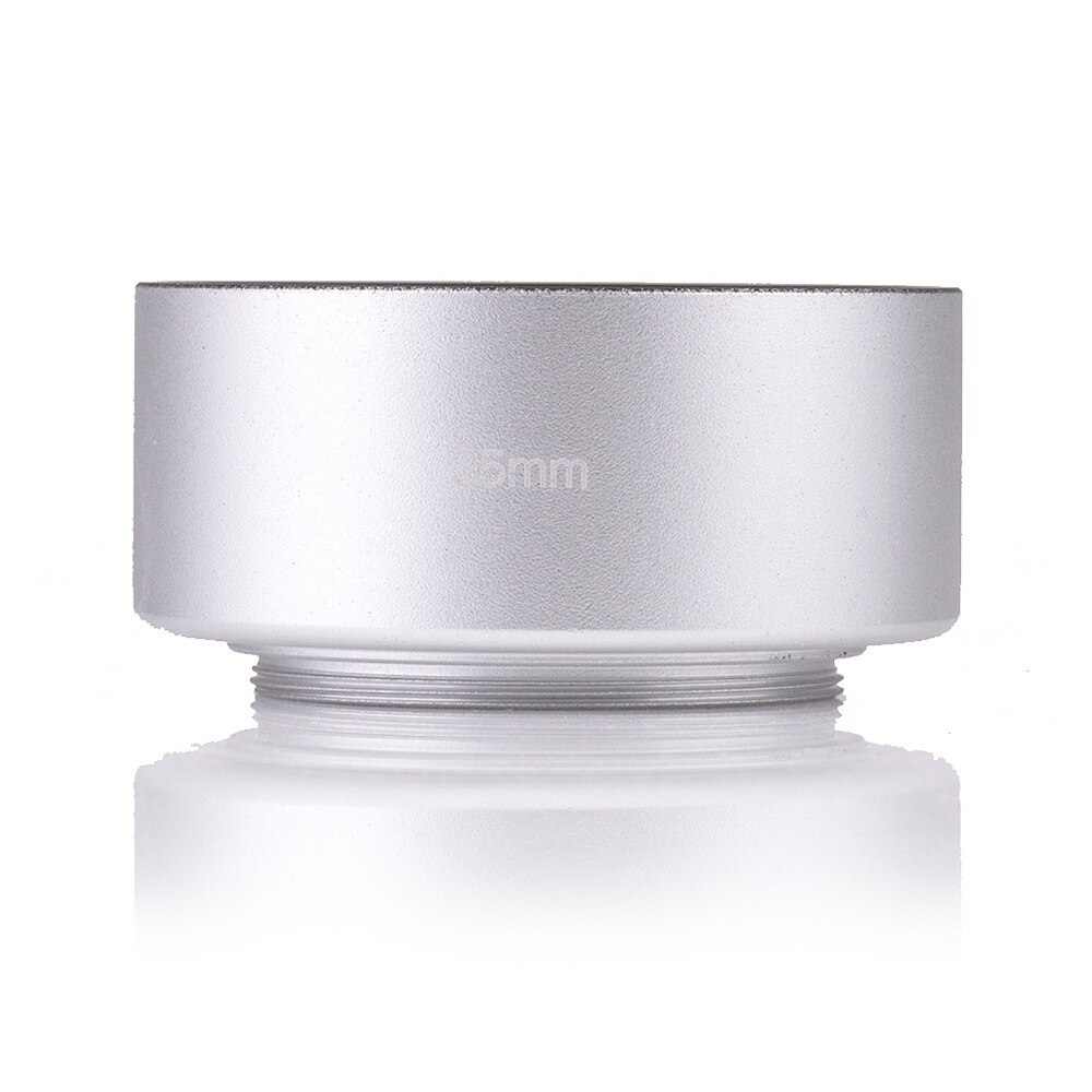 Pare-soleil métallique argenté 35mm, flambant neuf, pour objectif de caméra de vidéosurveillance 35mm f1.7 50mm f1.4
