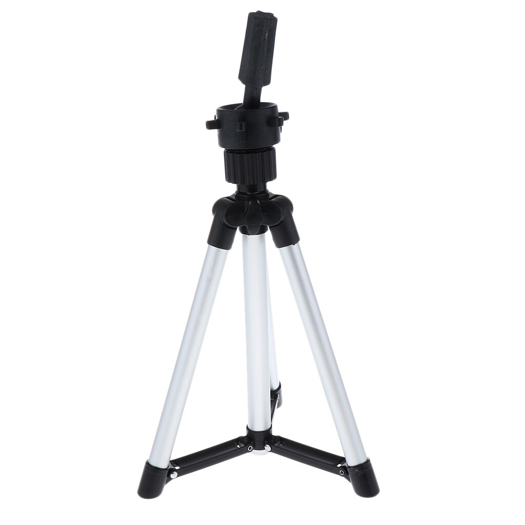 Aluminum Mannequin Tripod Display Stand Makeup Training Holder for Cosmetology Hairdressing